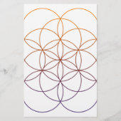 Sacred Geometry Briefpapier (Voorkant)