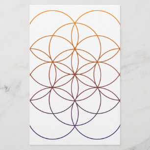 Sacred Geometry Briefpapier