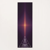 Sacred Geometry Buddha Yogamat (Achterkant)