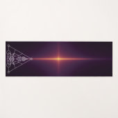 Sacred Geometry Buddha Yogamat (Voorkant (horizontaal))