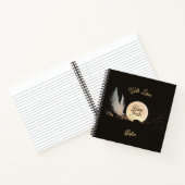 Sacred Geometry & Divine Glow Square Luxury Notitieboek (Binnen)