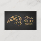 Sacred Geometry Golden Spiral Branch Visitekaartje (Voorkant)