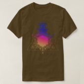 Sacred Geometry Higher Dimension T-shirt (Design voorkant)