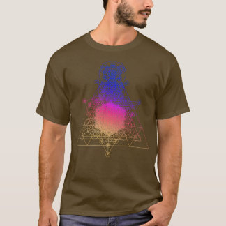 Sacred Geometry Higher Dimension T-shirt