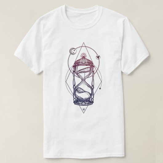 Sacred Geometry Hourglass T-shirt (Design voorkant)