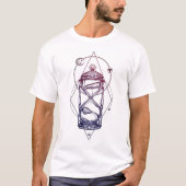 Sacred Geometry Hourglass T-shirt (Voorkant)