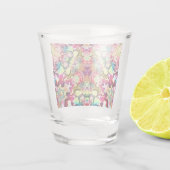 Sacred Geometry Kaleidoscope Shot Glass Shot Glas (Achterkant)