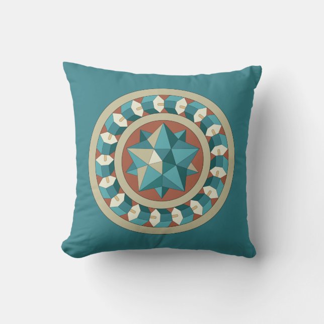 Sacred Geometry Kussen (Voorkant)