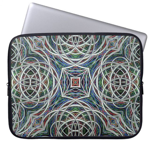 Sacred Geometry, laptophoes Laptop Sleeve (Voorkant)