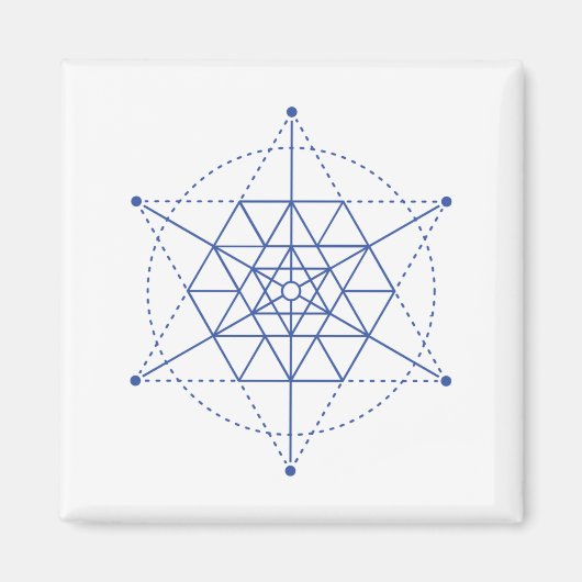 Sacred Geometry Magneet (Voorkant)