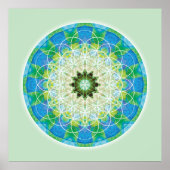 Sacred Geometry Mandala 12 Poster (Voorkant)