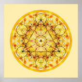 Sacred Geometry Mandala 2 Poster (Voorkant)