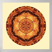 Sacred Geometry Mandala 3 Poster (Voorkant)