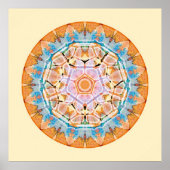 Sacred Geometry Mandala 5 Poster (Voorkant)