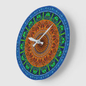 Sacred Geometry Mandala Clock Grote Klok (Hoek)