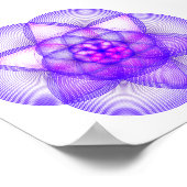 Sacred Geometry Mandala - het Genesispattern Poster (Hoek)