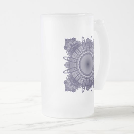 Sacred Geometry Matglas Bierpul (Voorkant rechts)