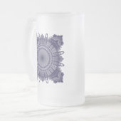 Sacred Geometry Matglas Bierpul (Voorkant links)