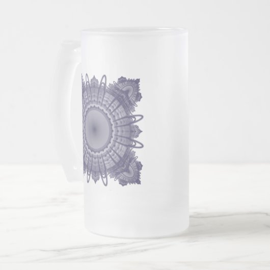 Sacred Geometry Matglas Bierpul (Voorkant links)