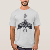 Sacred Geometry Moth T-Shirt (Voorkant)