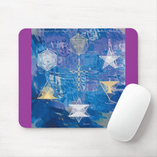 Sacred Geometry Mousepad Muismat (Met muis)