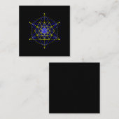 Sacred Geometry Notitiekaartje (Voorkant / Achterkant)