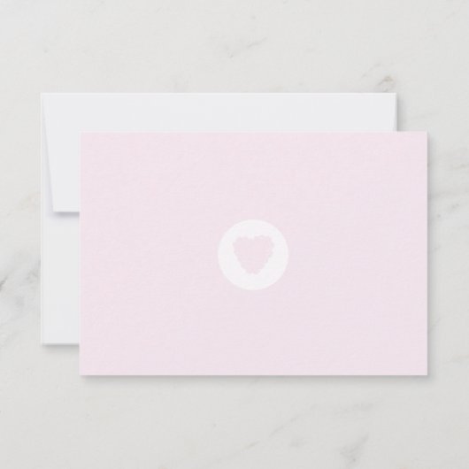 *~* Sacred Geometry Pastel Weddenschap Details RSVP Kaartje (Achterkant)