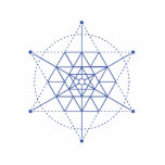 Sacred Geometry Pattern Staand Fotobeeldje<br><div class="desc">Sacred Geometry Pattern</div>