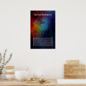 Sacred Geometry Poster (Keuken)