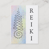 *~* Sacred Geometry Reiki Master Practitioner Visitekaartje (Voorkant)