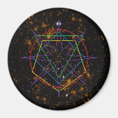 Sacred Geometry Sigil Magneet (Voorkant)