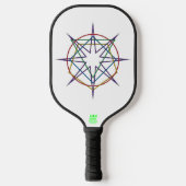 Sacred Geometry Sigil Pickleball Paddle (Voorkant)