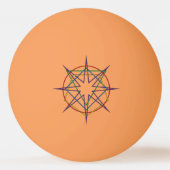 Sacred Geometry Sigil Pingpongbal (Achterkant)