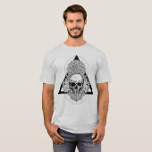 Sacred Geometry Skull T-shirt (Voorkant volledig)