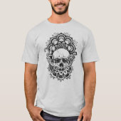 Sacred Geometry Skull T-shirt (Voorkant)