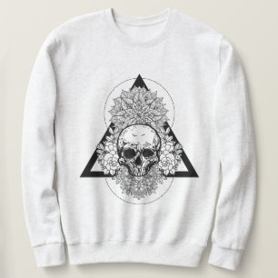 Sacred Geometry Skull Trui