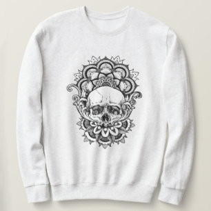 Sacred Geometry Skull Trui