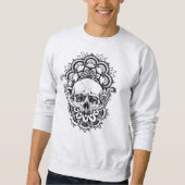 Sacred Geometry Skull Trui (Voorkant)