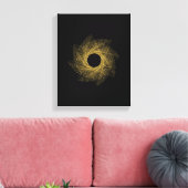 Sacred Geometry-symbool Canvas Afdruk (Insitu (Woonkamer))