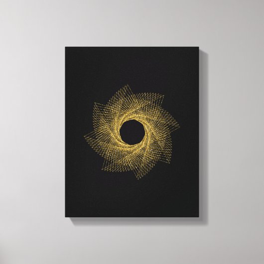 Sacred Geometry-symbool Canvas Afdruk (Voorkant)