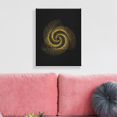 Sacred Geometry-symbool Canvas Afdruk (Insitu (Woonkamer))