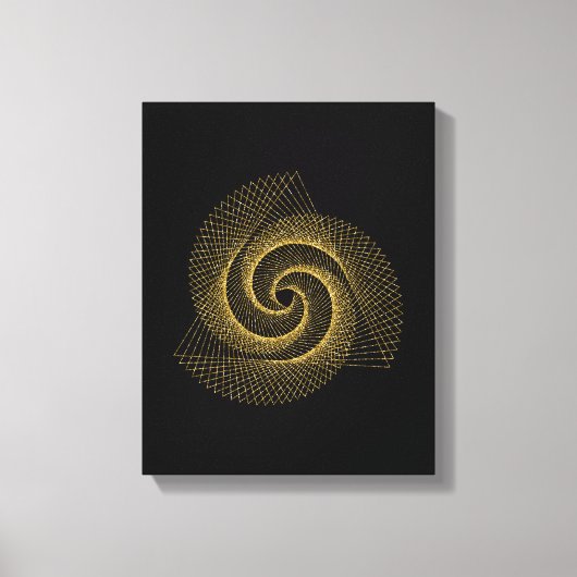 Sacred Geometry-symbool Canvas Afdruk (Voorkant)