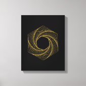Sacred Geometry-symbool Canvas Afdruk (Voorkant)