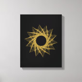 Sacred Geometry-symbool Canvas Afdruk (Voorkant)