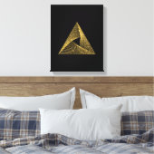 Sacred Geometry-symbool Canvas Afdruk (Insitu (Slaapkamer))