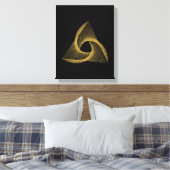 Sacred Geometry-symbool Canvas Afdruk (Insitu (Slaapkamer))
