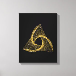 Sacred Geometry-symbool Canvas Afdruk
