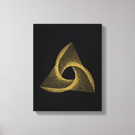 Sacred Geometry-symbool Canvas Afdruk (Voorkant)