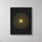 Sacred Geometry-symbool Canvas Afdruk (Voorkant)