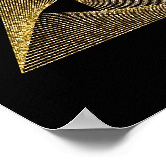 Sacred Geometry-symbool Poster (Hoek)